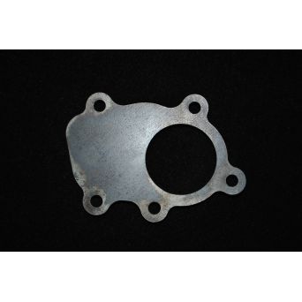 T25 GT28 GT30 Turbo Outlet Wastegate Single Hole Flange Carbon Steel
