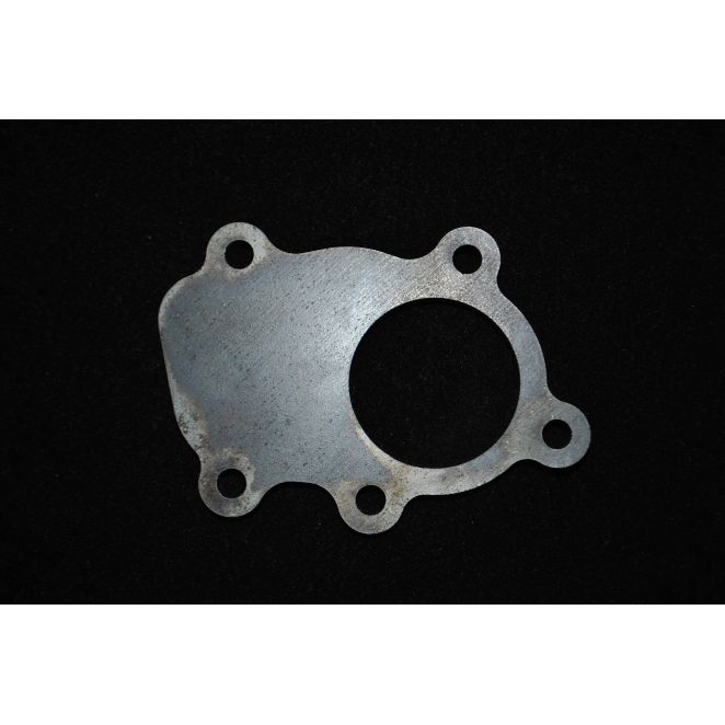 T25 GT28 GT30 Turbo Outlet Wastegate Single Hole Flange Carbon Steel