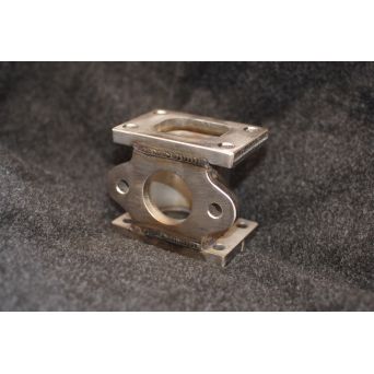 T25 to T25 35mm 38mm External Wastegate Dump Pipe Manifold Adaptor