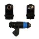 Siemens Deka 630cc 60lb EV1 Short Fuel Injector Set of 4
