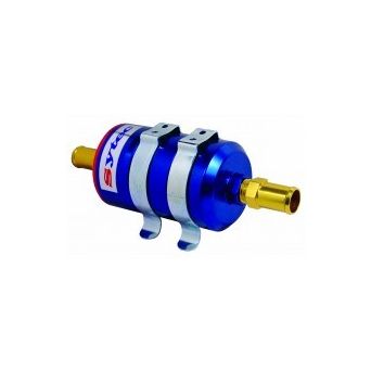 Sytec BULLET FUEL FILTER 8mm-8mm (Blue)