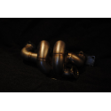 Vauxhall C20LET LEH T4 Twin Scroll W/Twin EWG 2-1 Stainless Tubular Manifold