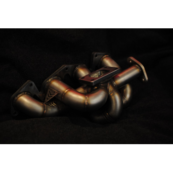 SAAB B204 B234 B205 B235 2.0 2.3 Stainless Top Mount Tubular Manifold Internal Wastegate